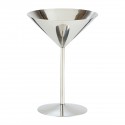 RVS martini glas hoge voet 240 ml (per 1 stuks)