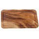 Rechthoekige plank met gleuf 30 x 15 x 2 cm (1 stuks)