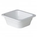 Gastronormbak 1/6 wit 17,5 x 16 x 6,5 cm (per 6 stuks)