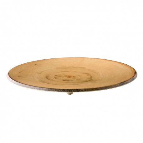 Boomstam plateau rond 35 cm (2 stuks)