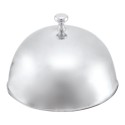 Cloche Rvs M/Rvs Sierknop 24Cm