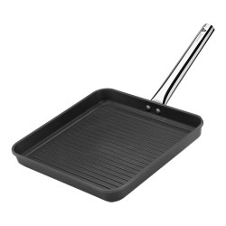 Grillpan Geribbeld Pujadas 28X28 Cm