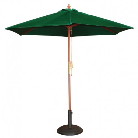 buurman grijnzend extase Bolero ronde parasol groen 3 meter
