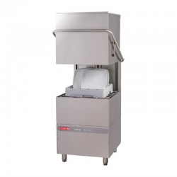 Gastro M Doorschuifvaatwasmachine Maestro 50x50 400V met afvoerpomp, zeepdispenser en breaktank