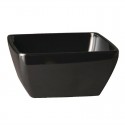 APS Pure vierkante melamine kom zwart 19x19cm