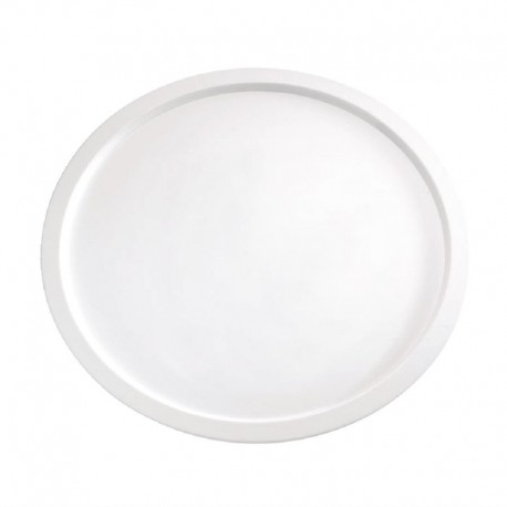 Pure melamine serveerschaal wit 38cm