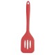 Kitchen Craft silicone flexibele geperforeerde bakspaan rood 31cm