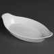 Olympia Whiteware ovale gratineerschalen 28,9x16,6cm