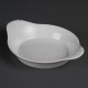 Olympia Whiteware ronde gratin ovenschaaltjes met handvatten 22cm