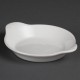 Olympia Whiteware ronde gratin ovenschaaltjes met handvatten 17 x 14cm