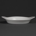 Olympia Whiteware ronde gratineerschalen met handvatten 19,2cm