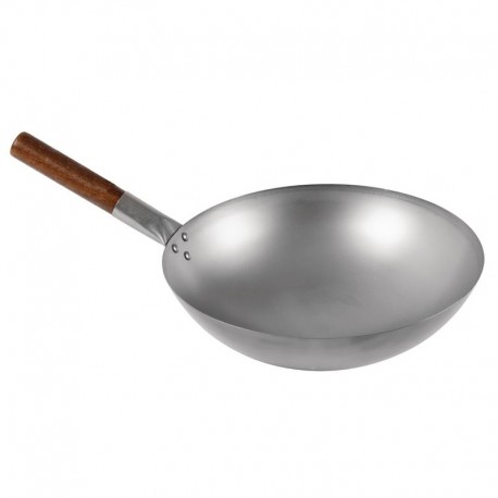 London Wok wok met ronde bodem 38cm