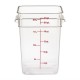 Cambro Camsquare vierkante polycarbonaat voedseldoos 20,8ltr