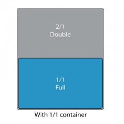 Cambro polycarbonaat bak GN1/1 150mm