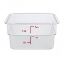 Cambro Camsquare vierkante polycarbonaat voedseldoos 1,9L