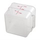 Cambro Camsquare vierkante polycarbonaat voedseldoos 11,4ltr