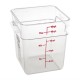 Cambro Camsquare vierkante polycarbonaat voedseldoos 17,2ltr