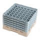 Cambro Camrack vaatwaskorf met 49 compartimenten max. glashoogte 25,7cm