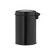 Brabantia wandafvalemmertje 3 liter newIcon met kunststof binnenemmer matt black