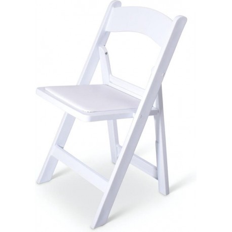 Wedding chair klapstoel - wit