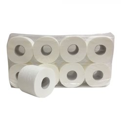 Toiletpapier supersoft cellulose 3-laags 250 vel 56 rol per pak.