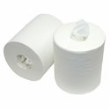 Midi-Centerfeedroll coreless, recycled wit 1 laags, 300 meter - 6 rol per doos